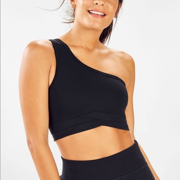 Fabletics Winn Low Impact One Shoulder Sports Bra - Picture 1 of 8